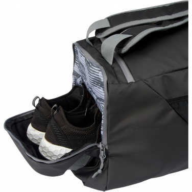 Logotrade promotional giveaway picture of: Aqua GRS recycled water resistant duffel backpack 35L