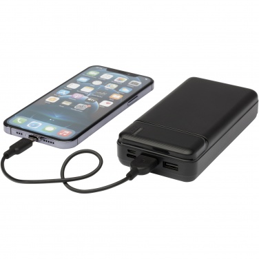 Logo trade promotional items picture of: Loop 20.000 mAh recycled plastic power bank 