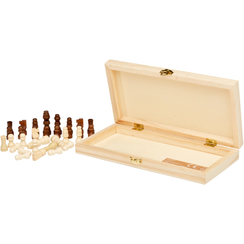 Logotrade advertising products photo of: King wooden chess set