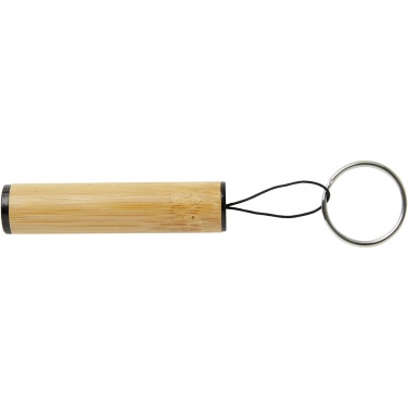 Logotrade promotional giveaway picture of: Cane bamboo key ring with light