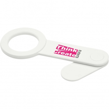 Logotrade promotional product image of: Hook recycled plastic desktop phone holder