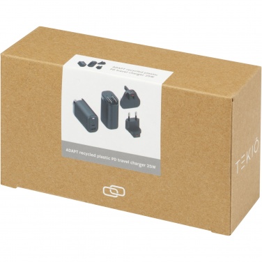 Logotrade promotional merchandise image of: ADAPT 25W recycled plastic PD travel charger