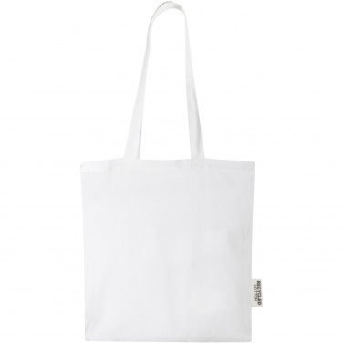 Logotrade promotional gifts photo of: Madras 140 g/m2 GRS recycled cotton tote bag 7L
