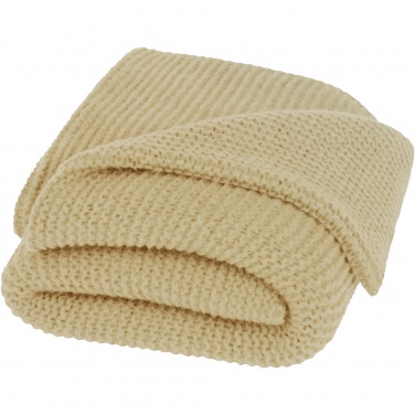 Logotrade corporate gift image of: Suzy 150 x 120 cm GRS polyester knitted blanket
