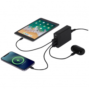 Logotrade promotional item picture of: ADAPT 72W recycled plastic PD power station