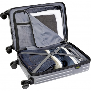Logotrade promotional gift image of: Rover 20" GRS recycled cabin trolley 40L