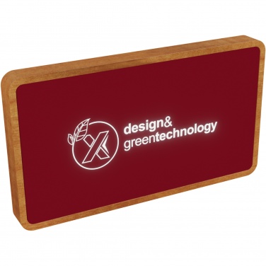 Logo trade corporate gifts picture of: SCX.design P36 5000 mAh light-up wireless power bank