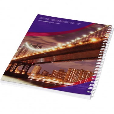 Logotrade promotional gifts photo of: Desk-Mate® A4 spiral notebook with printed back cover