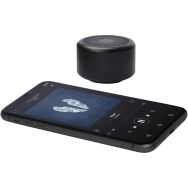Logo trade promotional products picture of: Rise 3W RCS recycled aluminium Bluetooth® mini speaker 