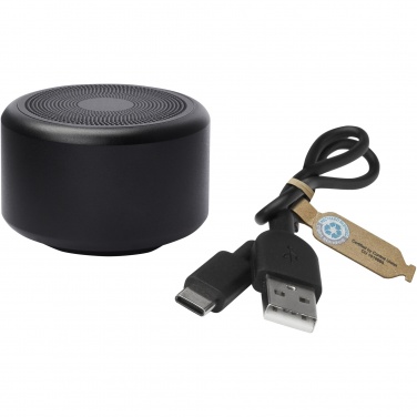 Logotrade promotional merchandise photo of: Rise 3W RCS recycled aluminium Bluetooth® mini speaker 