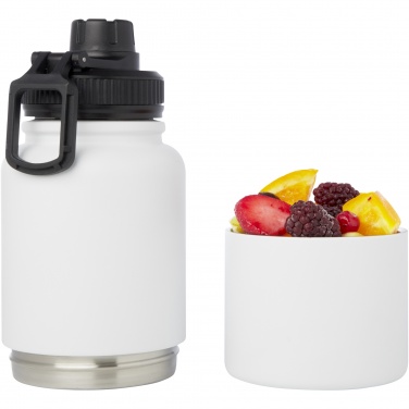 Logo trade promotional products image of: Dupeca 840 ml RCS certified stainless steel insulated sport bottle