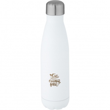 Logotrade promotional merchandise photo of: Cove 500 ml RCS certified recycled stainless steel vacuum insulated bottle 