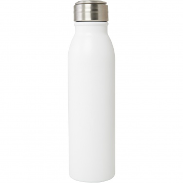 Logotrade promotional item picture of: Harper 700 ml RCS certified stainless steel water bottle with metal loop