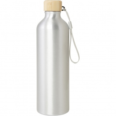 Logotrade promotional merchandise image of: Malpeza 770 ml RCS certified recycled aluminium water bottle