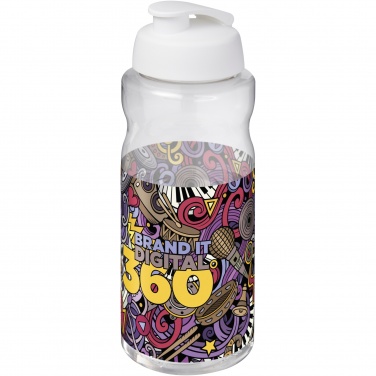 Logo trade advertising products picture of: H2O Active® Big Base 1 litre flip lid sport bottle