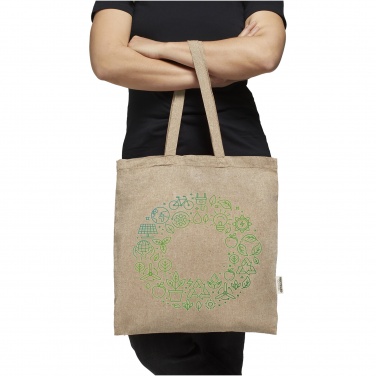 Logotrade promotional giveaway image of: Pheebs 150 g/m² Aware™ recycled tote bag