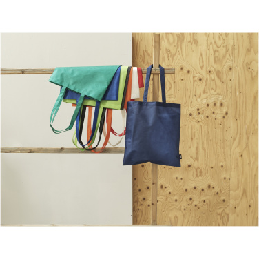 Logotrade promotional item picture of: Zeus GRS recycled non-woven convention tote bag 6L