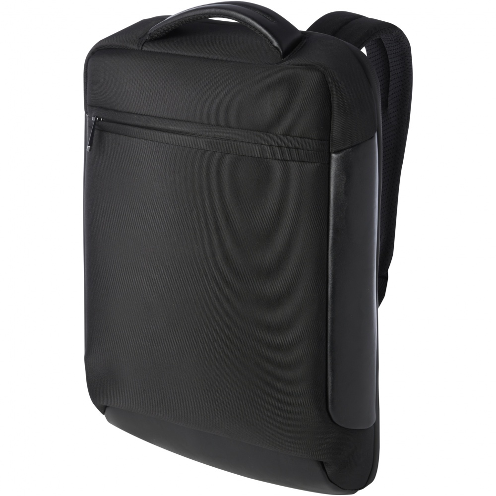 Logotrade promotional gift picture of: Expedition Pro 15.6" GRS recycled compact laptop backpack 12L
