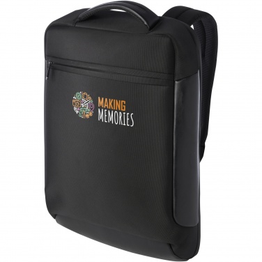 Logo trade promotional giveaway photo of: Expedition Pro 15.6" GRS recycled compact laptop backpack 12L
