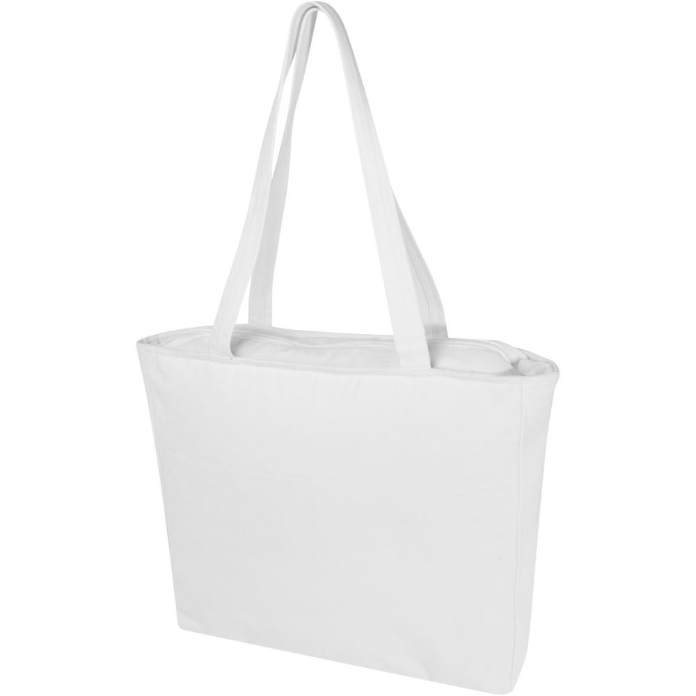 Logo trade corporate gifts picture of: Weekender 500 g/m² Aware™ recycled tote bag