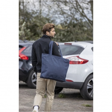 Logotrade advertising product picture of: Weekender 500 g/m² Aware™ recycled tote bag