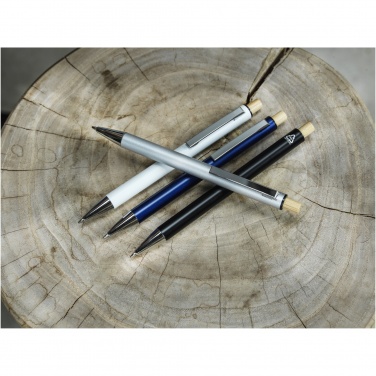 Logotrade business gifts photo of: Cyrus recycled aluminium ballpoint pen (blue ink)