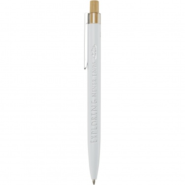 Logotrade advertising product picture of: Nooshin recycled aluminium ballpoint pen  (blue ink)
