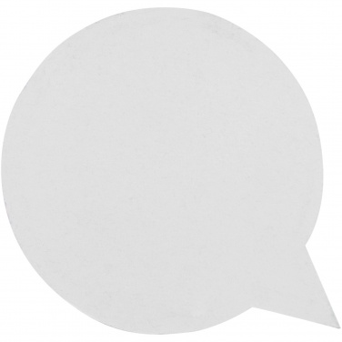 Logo trade advertising products picture of: Sticky-Mate® speech bubble-shaped recycled sticky notes