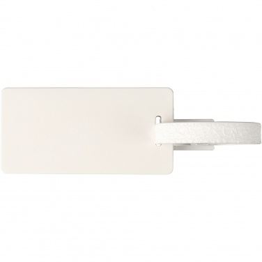 Logo trade promotional gifts picture of: River recycled window luggage tag