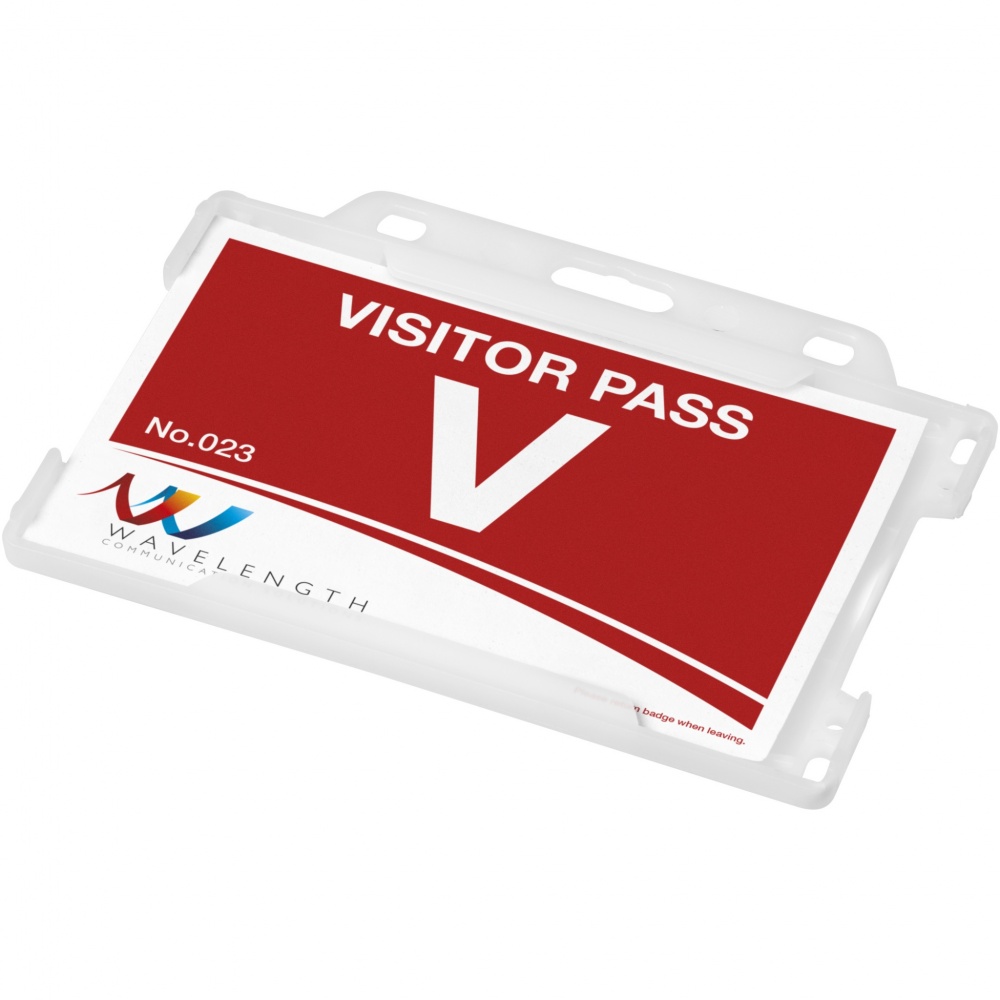 Logotrade promotional merchandise image of: Vega recycled plastic card holder
