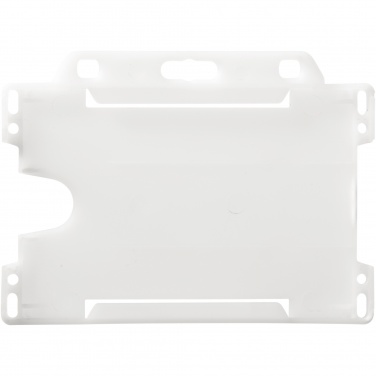 Logo trade promotional giveaways picture of: Vega recycled plastic card holder