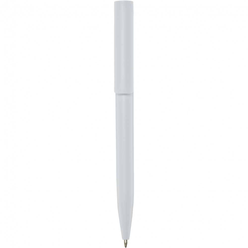 Logo trade business gifts image of: Unix recycled plastic ballpoint pen