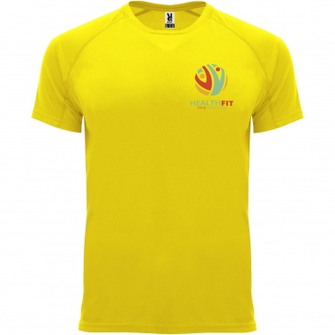 Logo trade corporate gift photo of: Bahrain short sleeve men's sports t-shirt