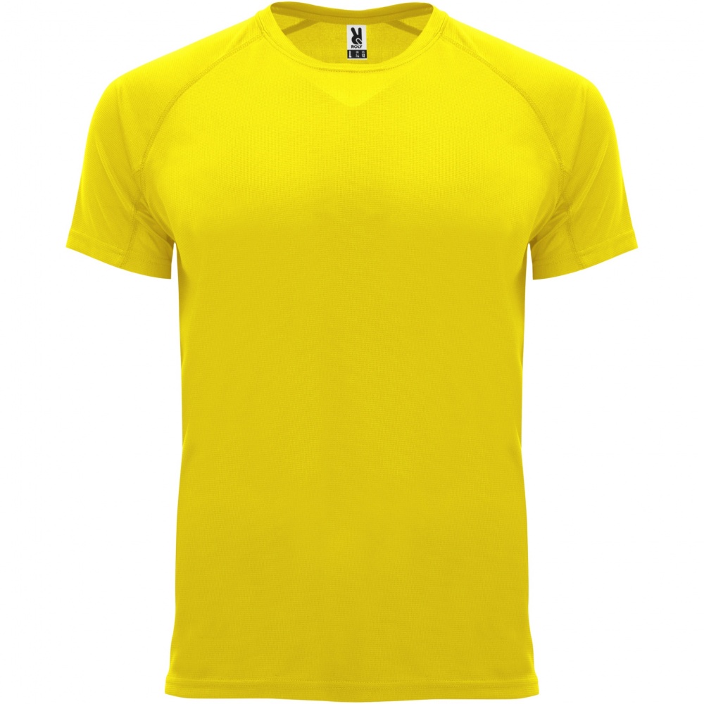 Logo trade advertising products image of: Bahrain short sleeve kids sports t-shirt