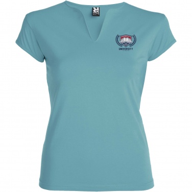 Logo trade promotional giveaways image of: Belice short sleeve women's t-shirt