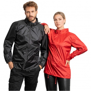 Logo trade promotional products image of: Escocia unisex lightweight rain jacket