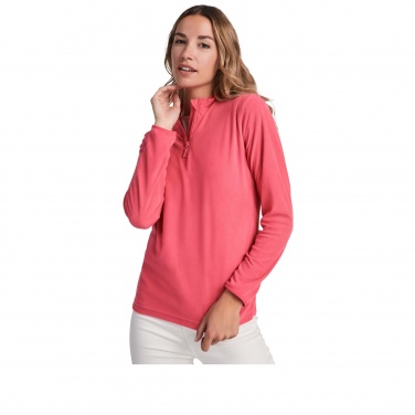 Logo trade business gift photo of: Himalaya women's quarter zip fleece jacket