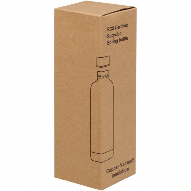 Logotrade promotional merchandise photo of: Spring 500 ml RCS certified recycled stainless steel copper vacuum insulated bottle