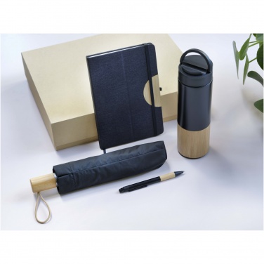 Logo trade corporate gift photo of: Carmen A5 hard cover notebook and ballpoint pen gift set