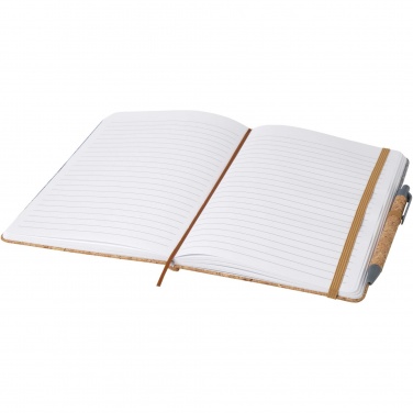 Logo trade business gifts image of: Veronica A5 hard cover notebook