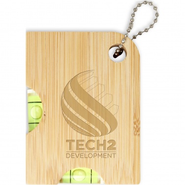 Logotrade promotional merchandise photo of: Levo bamboo bottle opener with level 