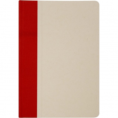 Logo trade advertising products image of: Liliana A5 sugar cane plastic hard cover notebook