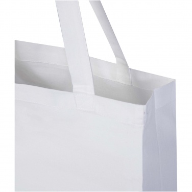 Logotrade corporate gifts photo of: Madras 140 g/m² GRS recycled cotton gusset tote bag