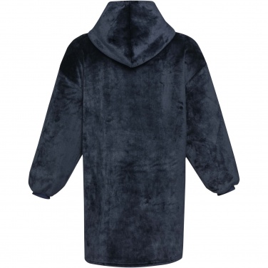 Logo trade business gifts image of: Denali GRS hoodie blanket