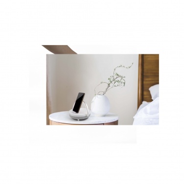 Logotrade promotional gift picture of: Prixton 4-in-1 10W Bluetooth® speaker with LED light and wireless charging base