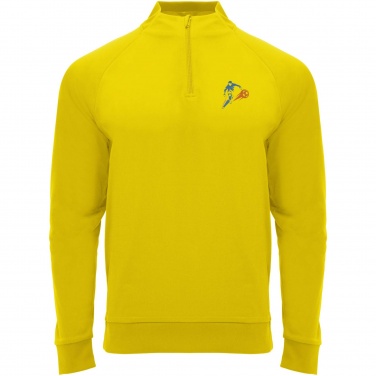 Logo trade promotional gift photo of: Epiro long sleeve unisex quarter zip sweatshirt