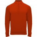 Epiro long sleeve kids quarter zip sweatshirt, Red