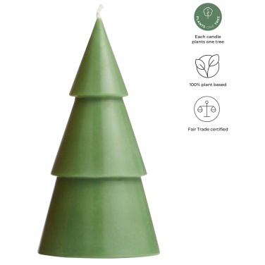 Logotrade corporate gift image of: Originalhome Xmas tree candle - L