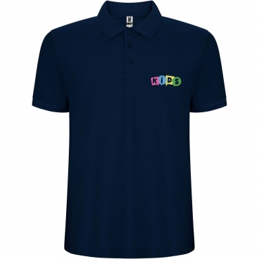 Logo trade advertising products image of: Pegaso Premium short sleeve kids polo