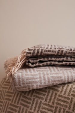 Logo trade promotional merchandise picture of: VINGA Lenox blanket